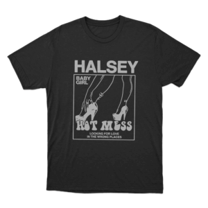 Halsey Actress Baby Girl Unisex T Shirt Black