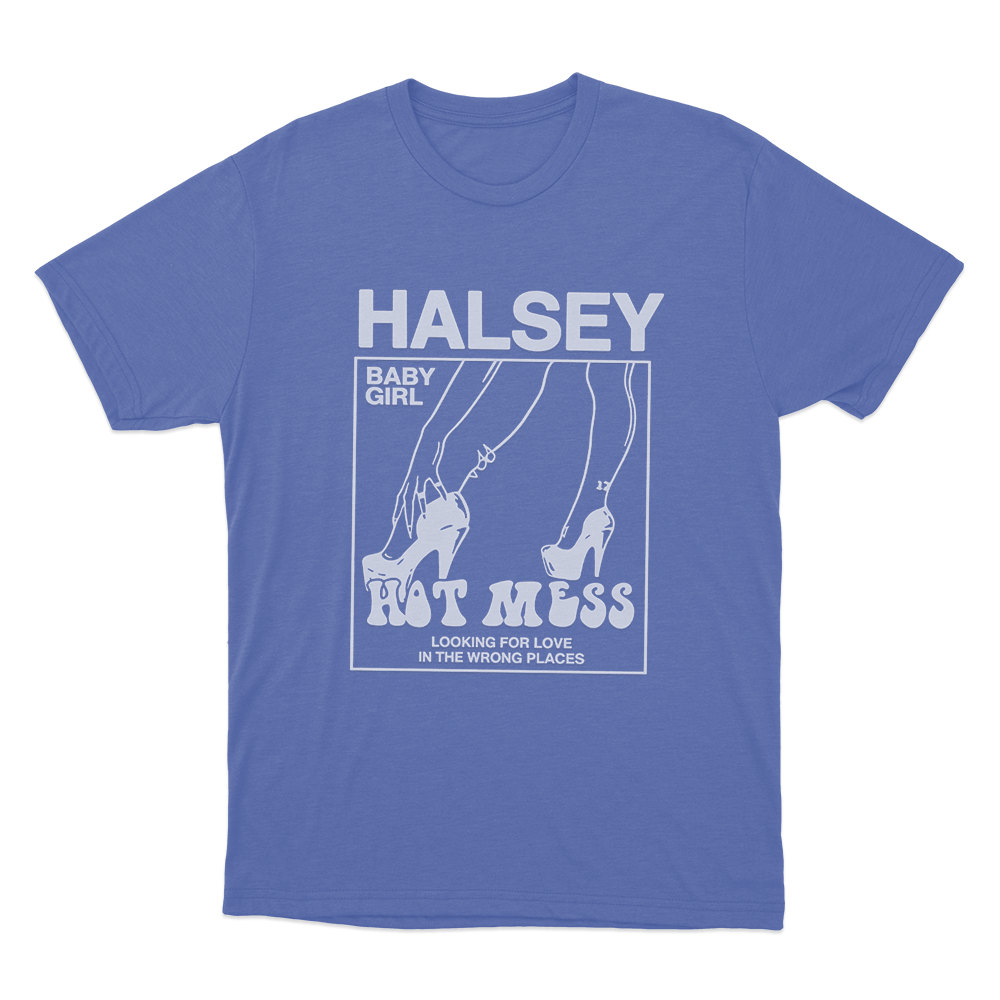 Halsey Actress Baby Girl Unisex T Shirt Blue Halsey Actress Baby Girl Unisex T Shirt Blue