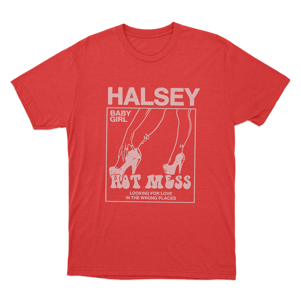 Halsey Actress Baby Girl Unisex T Shirt Red Halsey Actress Baby Girl Unisex T Shirt Red