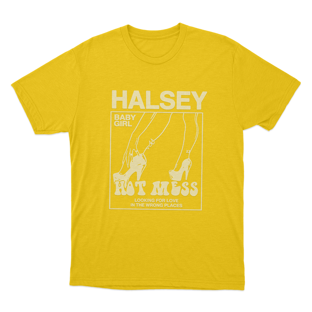 Halsey Actress Baby Girl Unisex T Shirt Yellow Halsey Actress Baby Girl Unisex T Shirt Yellow