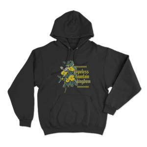 Hopeless Fountain Kingdom Flower Unisex Hoodie Black