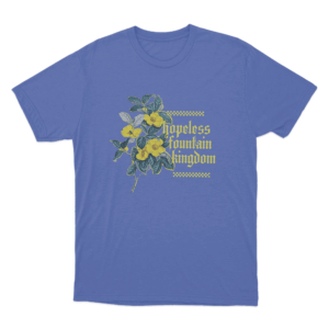 Hopeless Fountain Kingdom Flower Unisex T Shirt Blue