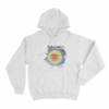 Manic Unisex Hoodie White