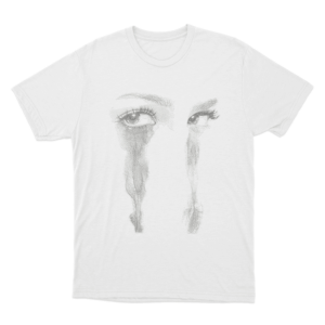 Sad Eyes Unisex T Shirt White